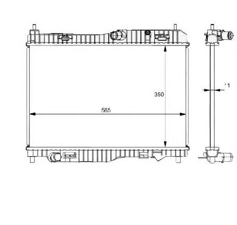 Radiator, racire motor NRF 59138</br>Piesa auto pentru Radiator racire apa/ ulei Radiator, racire motor NRF 59138</br>Piesa auto pentru Radiator racire apa/ ulei