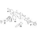 Set garnituri, diferential CORTECO 19536236</br>Piesa auto pentru Antrenare punte