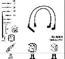 Set cablaj aprinder NGK 0710