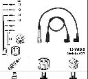 Set cablaj aprinder NGK 0937