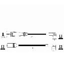 Set cablaj aprinder NGK 0939