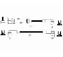 Set cablaj aprinder NGK 0947