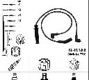 Set cablaj aprinder NGK 7708</br>Piesa auto pentru Aprindere scanteie/incandescenta