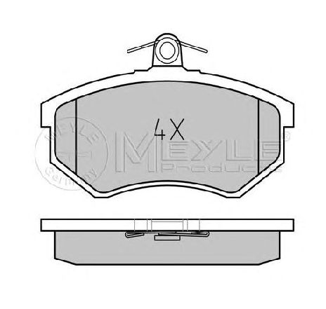 Set placute frana,frana disc MEYLE 025 206 6919</br>Piesa auto pentru Piese de service/ Inspectie / Intretinere Set placute frana,frana disc MEYLE 025 206 6919</br>Piesa auto pentru Piese de service/ Inspectie / Intretinere