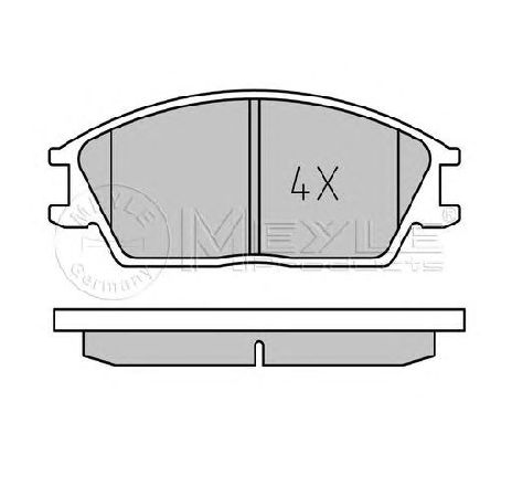 Set placute frana,frana disc MEYLE 025 210 1214</br>Piesa auto pentru Piese de service/ Inspectie / Intretinere Set placute frana,frana disc MEYLE 025 210 1214</br>Piesa auto pentru Piese de service/ Inspectie / Intretinere