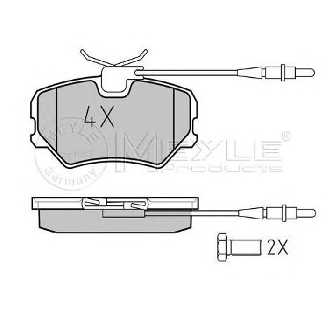 Set placute frana,frana disc MEYLE 025 212 0918/W</br>Piesa auto pentru Piese de service/ Inspectie / Intretinere Set placute frana,frana disc MEYLE 025 212 0918/W</br>Piesa auto pentru Piese de service/ Inspectie / Intretinere