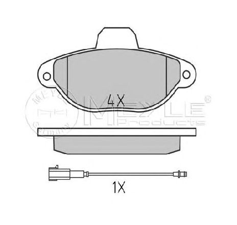 Set placute frana,frana disc MEYLE 025 214 3616</br>Piesa auto pentru Piese de service/ Inspectie / Intretinere Set placute frana,frana disc MEYLE 025 214 3616</br>Piesa auto pentru Piese de service/ Inspectie / Intretinere