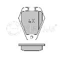 Set placute frana,frana disc MEYLE 025 214 5418/W</br>Piesa auto pentru Frana disc