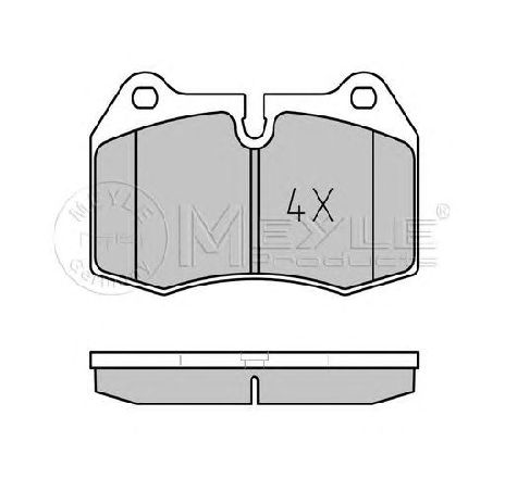 Set placute frana,frana disc MEYLE 025 214 7118 Set placute frana,frana disc MEYLE 025 214 7118
