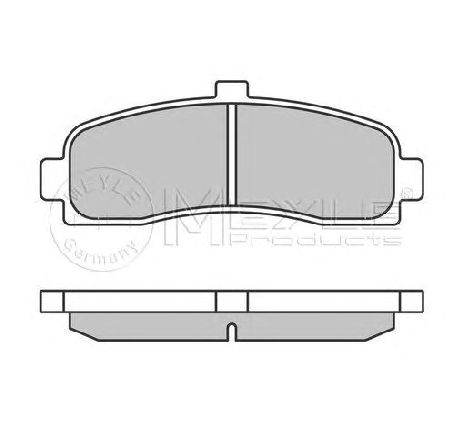 Set placute frana,frana disc MEYLE 025 216 2615</br>Piesa auto pentru Piese de service/ Inspectie / Intretinere Set placute frana,frana disc MEYLE 025 216 2615</br>Piesa auto pentru Piese de service/ Inspectie / Intretinere