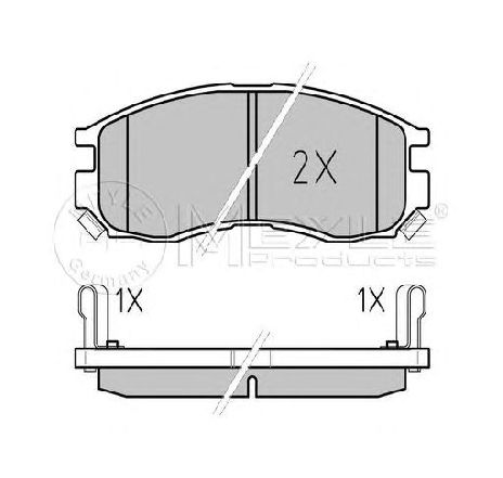 Set placute frana,frana disc MEYLE 025 216 4716/W</br>Piesa auto pentru Piese de service/ Inspectie / Intretinere Set placute frana,frana disc MEYLE 025 216 4716/W</br>Piesa auto pentru Piese de service/ Inspectie / Intretinere