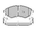 Set placute frana,frana disc MEYLE 025 217 2517/W</br>Piesa auto pentru KIA JOICE  2.0