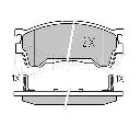 Set placute frana,frana disc MEYLE 025 217 5416/W</br>Piesa auto pentru MAZDA 323 F VI (BJ) MAZDA 323 F/P Mk VI (BJ) 2.0 TD
