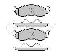 Set placute frana,frana disc MEYLE 025 218 2217</br>Piesa auto pentru KIA CARNIVAL I (UP)  2.9 TD