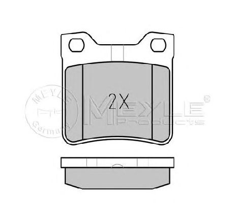 Set placute frana,frana disc MEYLE 025 219 0417/W</br>Piesa auto pentru Piese de service/ Inspectie / Intretinere Set placute frana,frana disc MEYLE 025 219 0417/W</br>Piesa auto pentru Piese de service/ Inspectie / Intretinere