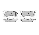 Set placute frana,frana disc MEYLE 025 231 8917/PD</br>Piesa auto pentru Frana disc