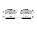Set placute frana,frana disc MEYLE 025 231 9317/W