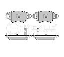Set placute frana,frana disc MEYLE 025 232 5817/PD</br>Piesa auto pentru OPEL ASTRA G combi (F35)  2.0 DTI 16V