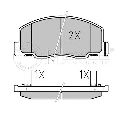 Set placute frana,frana disc MEYLE 025 235 0515/W</br>Piesa auto pentru Frana disc