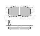 Set placute frana,frana disc MEYLE 025 235 4314/W</br>Piesa auto pentru KIA SPORTAGE (JE, KM)  2.0 CRDi 4WD