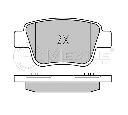 Set placute frana,frana disc MEYLE 025 236 2016/PD</br>Piesa auto pentru Frana disc Set placute frana,frana disc MEYLE 025 236 2016/PD</br>Piesa auto pentru Frana disc