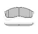 Set placute frana,frana disc MEYLE 025 236 4916/W</br>Piesa auto pentru KIA PREGIO caroserie (TB)  2.5 TCi D