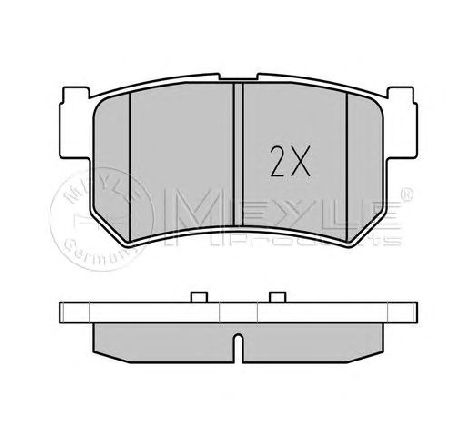 Set placute frana,frana disc MEYLE 025 236 7315/W</br>Piesa auto pentru SSANGYONG KYRON 2.7 Xdi Set placute frana,frana disc MEYLE 025 236 7315/W</br>Piesa auto pentru SSANGYONG KYRON 2.7 Xdi