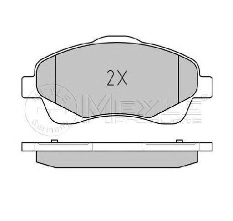 Set placute frana,frana disc MEYLE 025 237 6819/PD</br>Piesa auto pentru Frana disc Set placute frana,frana disc MEYLE 025 237 6819/PD</br>Piesa auto pentru Frana disc