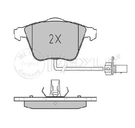 Set placute frana,frana disc MEYLE 025 239 5020/PD</br>Piesa auto pentru Frana disc Set placute frana,frana disc MEYLE 025 239 5020/PD</br>Piesa auto pentru Frana disc