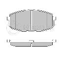 Set placute frana,frana disc MEYLE 025 239 6617/PD</br>Piesa auto pentru KIA CEE'D SW (ED)  2.0 CRDi 140