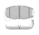 Set placute frana,frana disc MEYLE 025 239 6617/W</br>Piesa auto pentru KIA CEE'D SW (ED)  2.0 CRDi 140