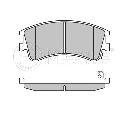 Set placute frana,frana disc MEYLE 025 240 4618/W</br>Piesa auto pentru MAZDA 6 Station Wagon (GY)  2.0 DI