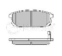 Set placute frana,frana disc MEYLE 025 240 5815/W</br>Piesa auto pentru KIA SORENTO I (JC)  3.3 V6 4WD