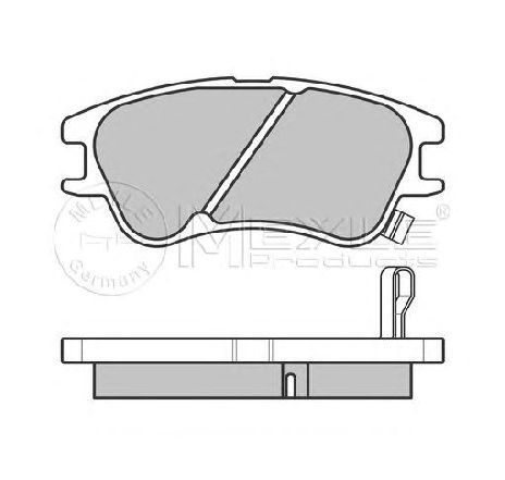 Set placute frana,frana disc MEYLE 025 242 7713/W</br>Piesa auto pentru Piese de service/ Inspectie / Intretinere Set placute frana,frana disc MEYLE 025 242 7713/W</br>Piesa auto pentru Piese de service/ Inspectie / Intretinere