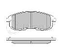Set placute frana,frana disc MEYLE 025 242 8016/W</br>Piesa auto pentru NISSAN TIIDA limuzina (SC11X)  1.5 dCi