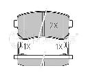 Set placute frana,frana disc MEYLE 025 243 2015/W</br>Piesa auto pentru KIA CEE'D SW (ED)  2.0 CRDi 140
