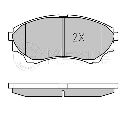 Set placute frana,frana disc MEYLE 025 243 5316/W</br>Piesa auto pentru Frana disc
