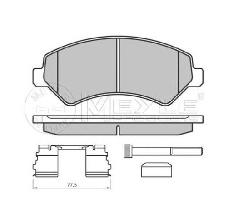 Set placute frana,frana disc MEYLE 025 244 6619/W1</br>Piesa auto pentru Frana disc Set placute frana,frana disc MEYLE 025 244 6619/W1</br>Piesa auto pentru Frana disc