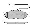 Set placute frana,frana disc MEYLE 025 244 6819-1/PD</br>Piesa auto pentru Frana disc
