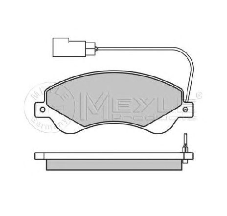 Set placute frana,frana disc MEYLE 025 244 8518/W</br>Piesa auto pentru Frana disc Set placute frana,frana disc MEYLE 025 244 8518/W</br>Piesa auto pentru Frana disc