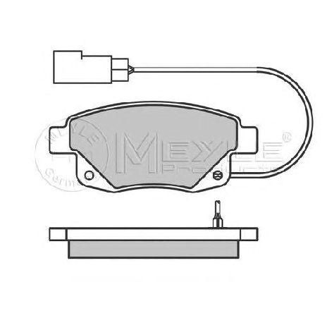 Set placute frana,frana disc MEYLE 025 244 8617/PD</br>Piesa auto pentru Frana disc Set placute frana,frana disc MEYLE 025 244 8617/PD</br>Piesa auto pentru Frana disc