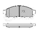 Set placute frana,frana disc MEYLE 025 245 2916/PD</br>Piesa auto pentru Frana disc