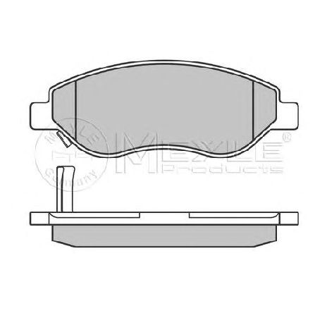 Set placute frana,frana disc MEYLE 025 245 5019/W Set placute frana,frana disc MEYLE 025 245 5019/W