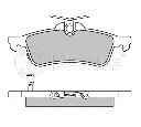 Set placute frana,frana disc MEYLE 025 245 7415/W</br>Piesa auto pentru Frana disc Set placute frana,frana disc MEYLE 025 245 7415/W</br>Piesa auto pentru Frana disc