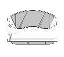 Set placute frana,frana disc MEYLE 025 245 9717/W</br>Piesa auto pentru KIA CARNIVAL / GRAND CARNIVAL III (VQ) KIA SEDONA Mk II (VQ) 2.9 CRDi LX
