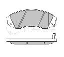 Set placute frana,frana disc MEYLE 025 245 9717/W</br>Piesa auto pentru KIA CARNIVAL / GRAND CARNIVAL III (VQ) KIA SEDONA Mk II (VQ) 2.9 CRDi LX