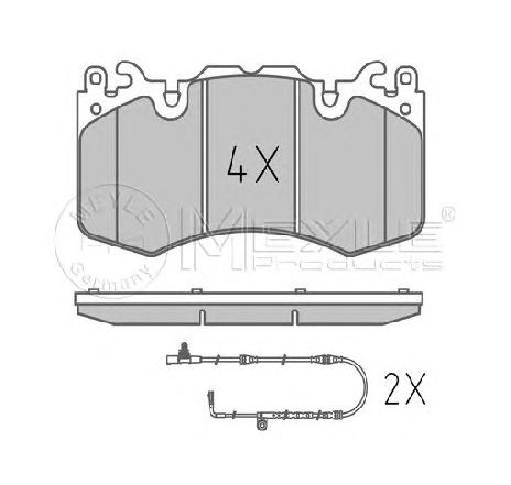 Set placute frana,frana disc MEYLE 025 246 5916</br>Piesa auto pentru Frana disc Set placute frana,frana disc MEYLE 025 246 5916</br>Piesa auto pentru Frana disc