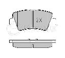 Set placute frana,frana disc MEYLE 025 253 3715/W</br>Piesa auto pentru KIA PRO CEE´D (JD)  1.4 CRDi 90