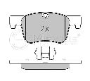 Set placute frana,frana disc MEYLE 025 255 0618/PD</br>Piesa auto pentru Frana disc