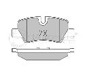 Set placute frana,frana disc MEYLE 025 259 8016/PD</br>Piesa auto pentru Frana disc